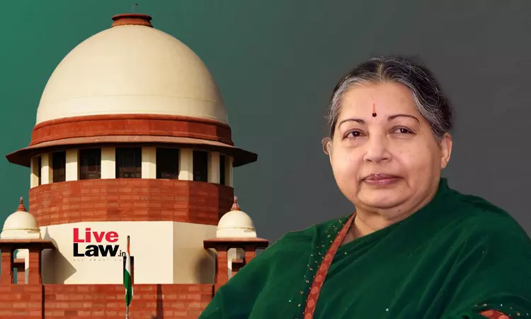 Jayalalithaas Niece Approaches Supreme Court Seeking Return Of Her Properties Confiscated In Disproportionate Assets Case Jayalalithaas Niece Approaches Supreme Court Seeking Return Of Her Properties Confiscated In Disproportionate Assets Case