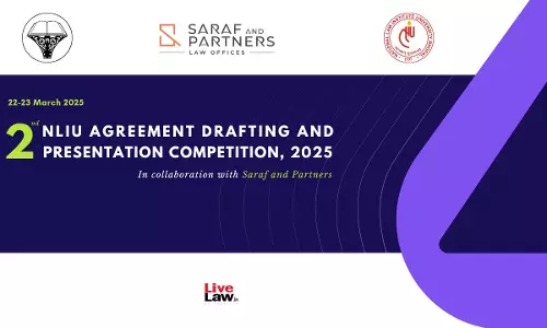 2nd NLIU Agreement Drafting And Presentation Competition 2025 2nd NLIU Agreement Drafting And Presentation Competition 2025