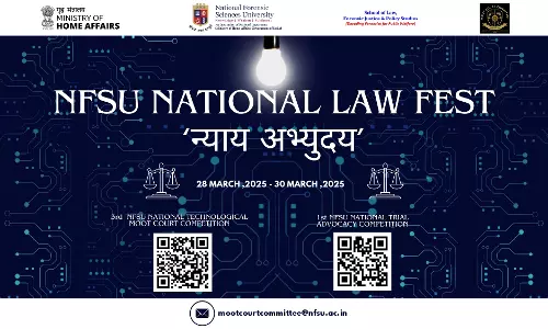 NFSU National Law Fest -Nyaya Abhyuday  [28-30th March]