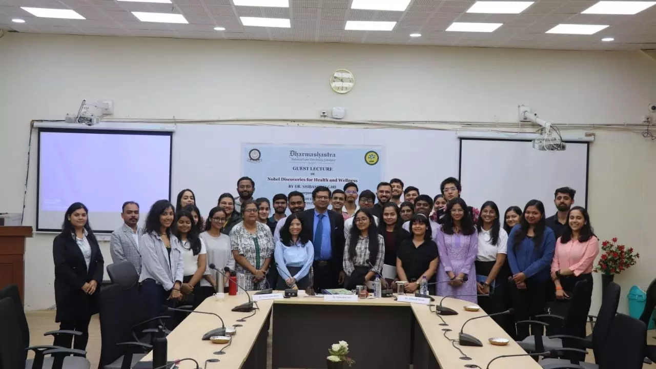 DNLU Hosts Expert Talk On Stem Cell Research & Longevity By Dr. Shibashish Giri DNLU Hosts Expert Talk On Stem Cell Research & Longevity By Dr. Shibashish Giri