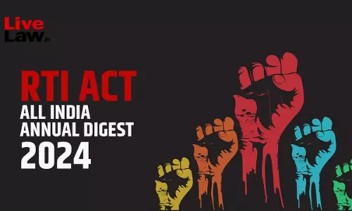 Right To Information (RTI) Act: All India Annual Digest 2024