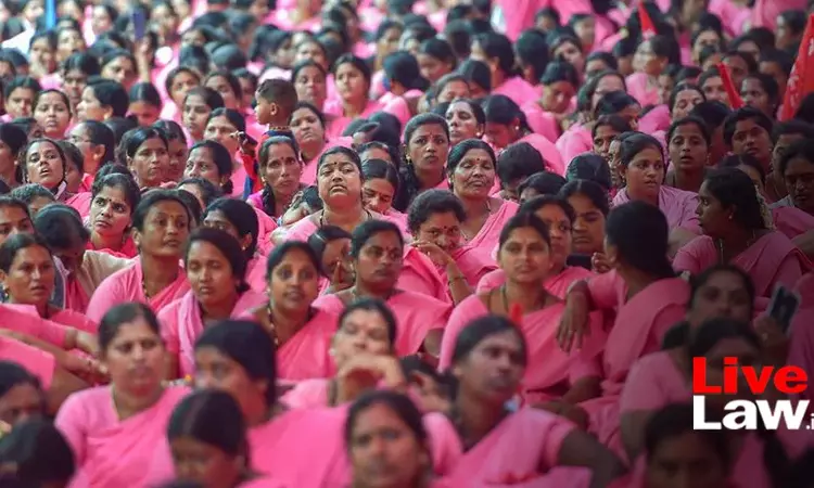 Contempt Plea Filed In Kerala HC Against ASHA Workers Protest Outside Trivandrum Secretariat For Allegedly Blocking Roads, Footpath Contempt Plea Filed In Kerala HC Against ASHA Workers Protest Outside Trivandrum Secretariat For Allegedly Blocking Roads, Footpath