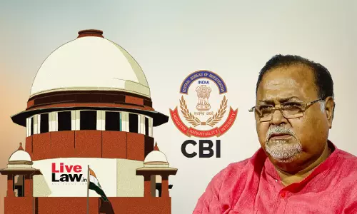 Supreme Court Issues Notice On Former West Bengal Minister Partha Chatterjees Bail Plea In CBI Case Over Cash-for-Job Scam