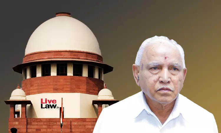 Supreme Court Stays Trial Against Ex-Karnataka CM BS Yediyurappa In POCSO Act Case Supreme Court Stays Trial Against Ex-Karnataka CM BS Yediyurappa In POCSO Act Case