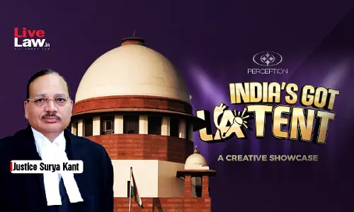 Indias Got Latent Row | Some People Writing Articles On Freedom Of Speech; We Know How To Handle Them Also : Justice Surya Kant Indias Got Latent Row | Some People Writing Articles On Freedom Of Speech; We Know How To Handle Them Also : Justice Surya Kant