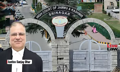 [NDPS Act] Not For Accused To Prove Seized Samples Were Not In Safe Custody, Burden Lies On Prosecution To Establish Safe Handling: J&K High Court