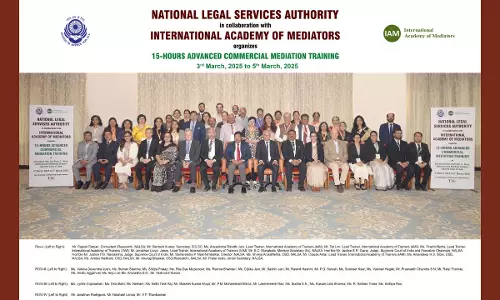 15-Hours Advanced Commercial Mediation Training Program Conducted By NALSA & International Academy Of Mediators At Supreme Court of India 15-Hours Advanced Commercial Mediation Training Program Conducted By NALSA & International Academy Of Mediators At Supreme Court of India