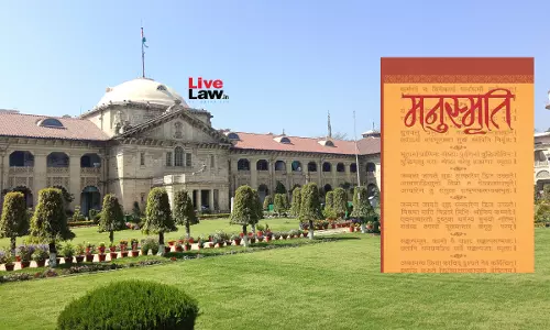 Tearing Pages Of Manusmriti During Live TV Debate Prima Facie A Cognizable Offence: Allahabad HC Denies Relief To RJD Spokesperson