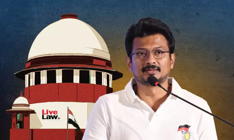 Supreme Court Bars Registration Of Further Cases Against TN Dy CM Udhayanidhi Stalin Over Sanatana Dharma Remarks Without Its Permission Supreme Court Bars Registration Of Further Cases Against TN Dy CM Udhayanidhi Stalin Over Sanatana Dharma Remarks Without Its Permission