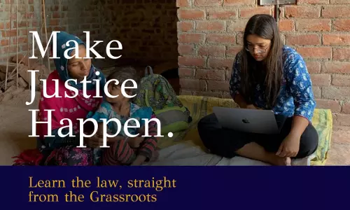 Centre For Social Justice: Young Professionals Programme For Legal Empowerment [Apply By 20th March]