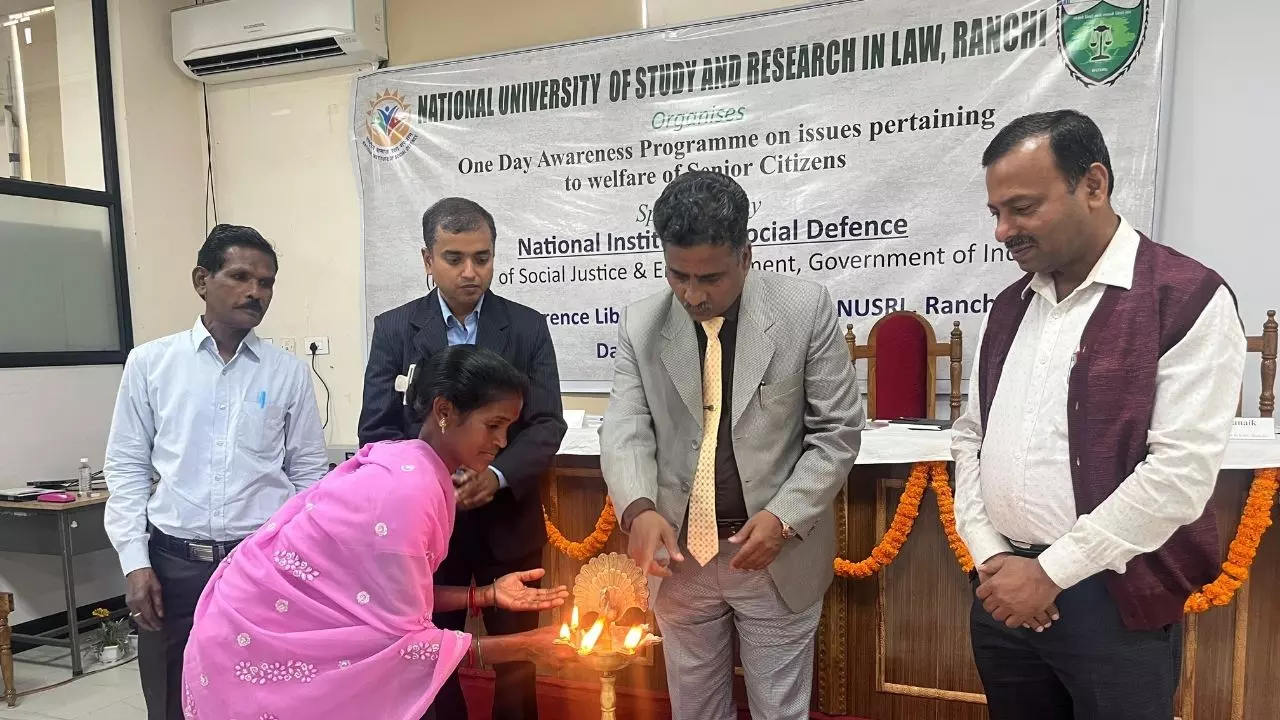 Awareness Program For The Rights And Protection Of Senior Citizens At NUSRL Awareness Program For The Rights And Protection Of Senior Citizens At NUSRL