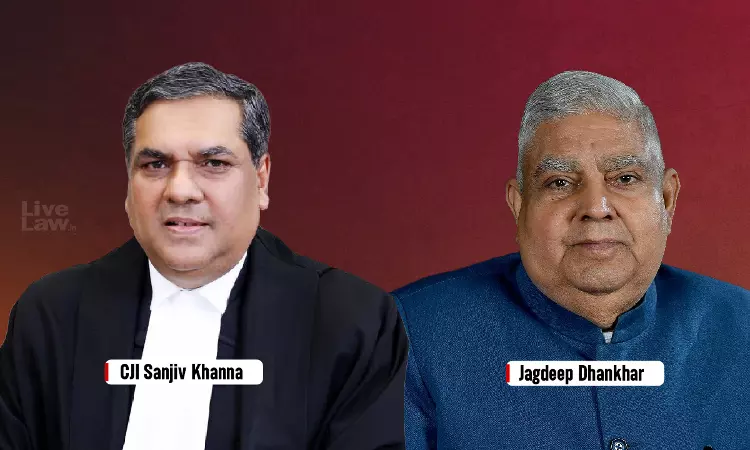 For First Time, A CJI Put All Materials In Public : Vice President Lauds CJI Sanijv Khanna For Steps In Justice Yashwant Varma Case For First Time, A CJI Put All Materials In Public : Vice President Lauds CJI Sanijv Khanna For Steps In Justice Yashwant Varma Case