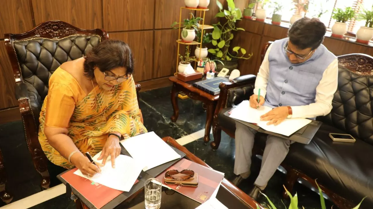 NLU Prayagraj And NLU Delhi Sign Mou To Strengthen Legal Research And Academic Collaboration NLU Prayagraj And NLU Delhi Sign Mou To Strengthen Legal Research And Academic Collaboration