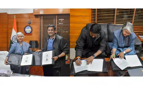 Dharmashastra National Law University Jabalpur Enters Into MoU With Himachal Pradesh National Law University, Shimla
