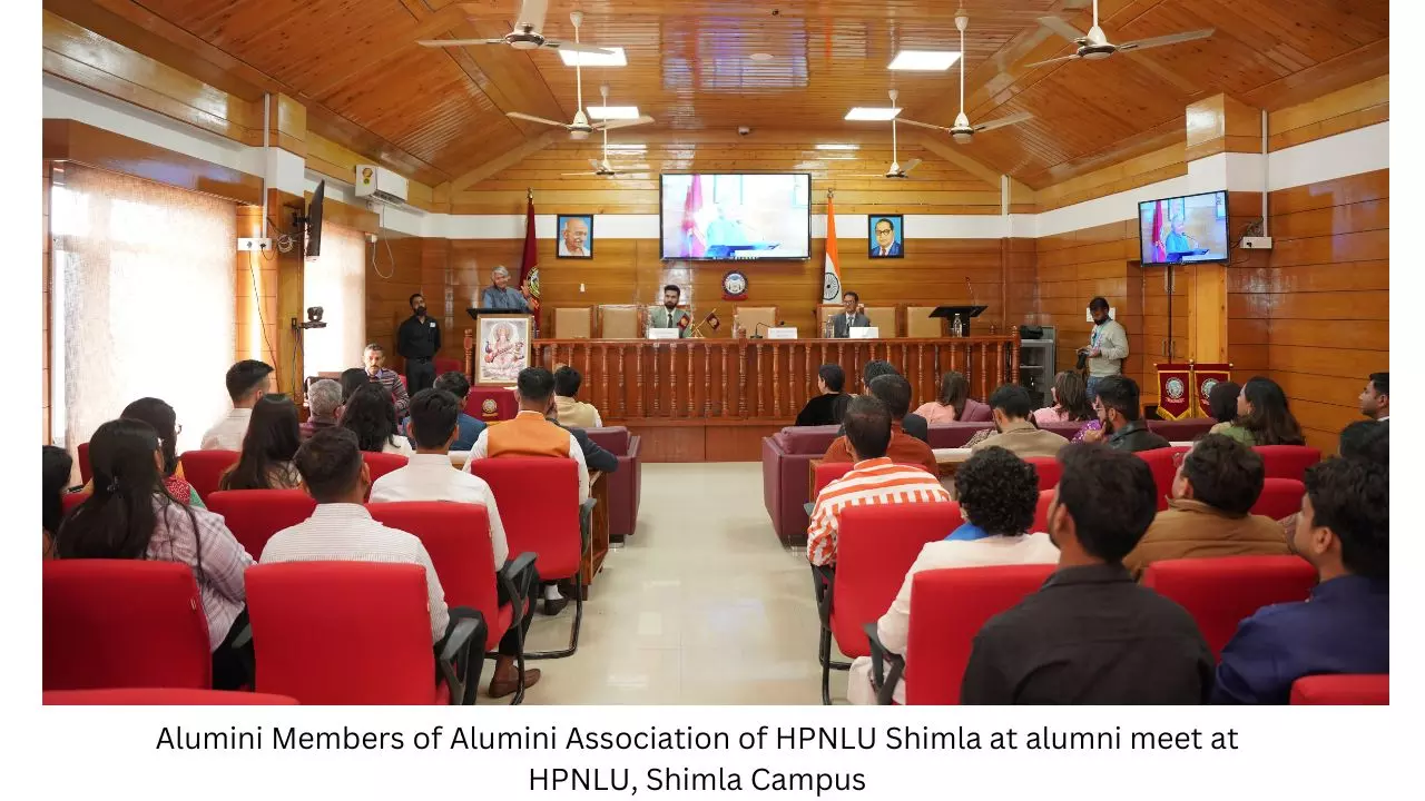 HPNLU Shimla Organizes The Second Alumni Meet In Collaboration With Alumini Association Of HPNLU HPNLU Shimla Organizes The Second Alumni Meet In Collaboration With Alumini Association Of HPNLU