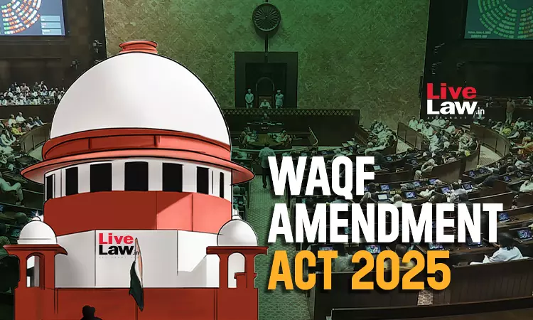 Jamiat Ulema President Approaches Supreme Court Against Waqf Amendment Act; Seeks Interim Direction To Defer Laws Notification Jamiat Ulema President Approaches Supreme Court Against Waqf Amendment Act; Seeks Interim Direction To Defer Laws Notification