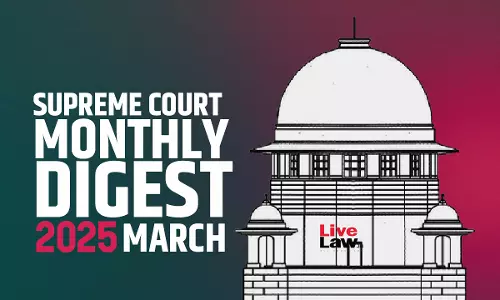 Supreme Court Monthly Round-up: March 2025