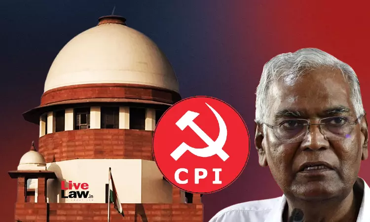 Communist Party Of India Files Writ Petition In Supreme Court Challenging Waqf Amendment Act 2025 Communist Party Of India Files Writ Petition In Supreme Court Challenging Waqf Amendment Act 2025