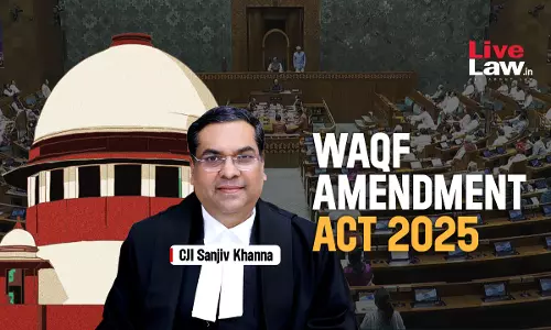 When We Sit On Bench, We Lose Our Religion : CJI Refutes Argument That Non-Muslim Judges Cant Hear Waqf Amendment Act Challenge When We Sit On Bench, We Lose Our Religion : CJI Refutes Argument That Non-Muslim Judges Cant Hear Waqf Amendment Act Challenge