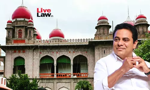 Telangana High Court Rejects Plea Challenging Election Of BRS MLA KT Rama Rao
