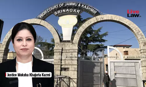 Detention Based On 5-Year-Old FIR Suggests Lack Of Proximate Link: J&K&L High Court Quashes Preventive Detention Order Under Public Safety Act