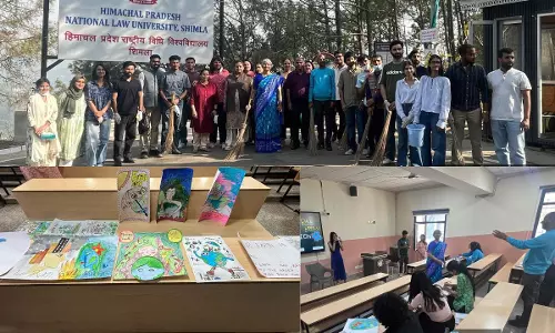 HPNLU Commemorates Earth Day With Campus Clean-Up And Poster Competition