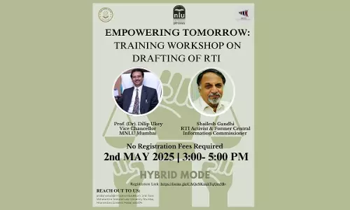 MNLU Mumbais Pro Bono Club Organizes RTI Drafting Workshop MNLU Mumbais Pro Bono Club Organizes RTI Drafting Workshop