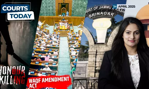 Waqf Act| Honour Killing| 498A IPC| Drug Trafficking And More