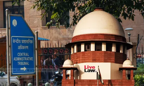 Time-Barred Service Dispute Cant Be Revived By Making A Belated Representation: Supreme Court