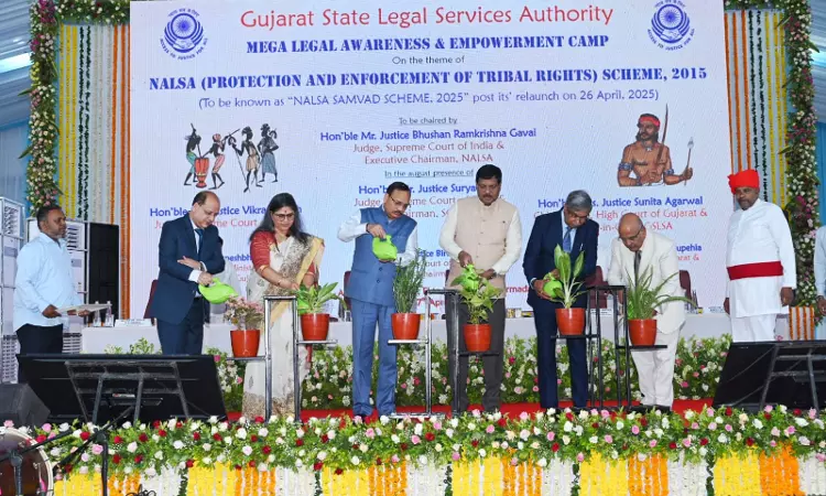 Mega Legal Awareness And Empowerment Camp Held In Narmada District Under NALSA Samvad Scheme 2025