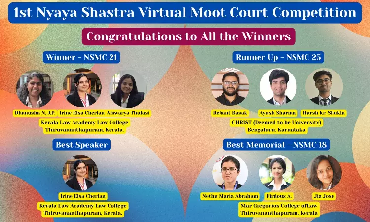 1st Nyaya Shastra Virtual Moot Court Competition