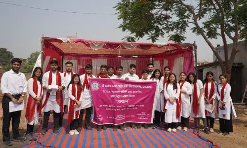 RPNLU, Prayagraj Observes International Labour Day With Brick Labourers.