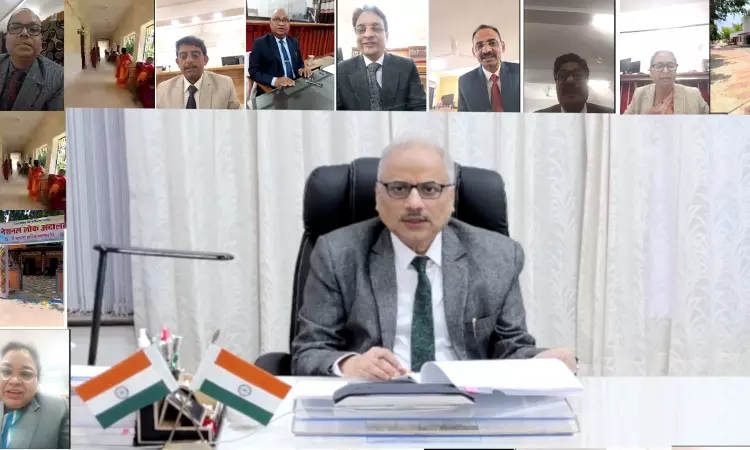 National Lok Adalat In Chhattisgarh Disposes More Than 38 Lakh Cases With 593 Cr Settlement National Lok Adalat In Chhattisgarh Disposes More Than 38 Lakh Cases With 593 Cr Settlement