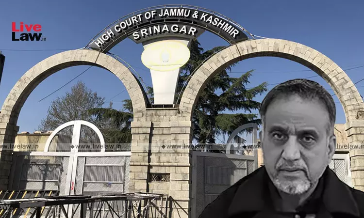 Preventive Detention Is A Double-Edged Sword: J&K High Court Quashes PSA Detention Against Advocate Muhammad Ashraf Bhat Preventive Detention Is A Double-Edged Sword: J&K High Court Quashes PSA Detention Against Advocate Muhammad Ashraf Bhat