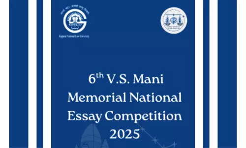 Call For Submissions: 6th V.S. Mani Memorial National Essay Competition 2025 [15th August]