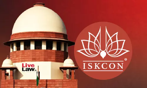 ISKCON Temple In Bengaluru Belongs To ISKCON Society Bangalore, Not Mumbai : Supreme Court