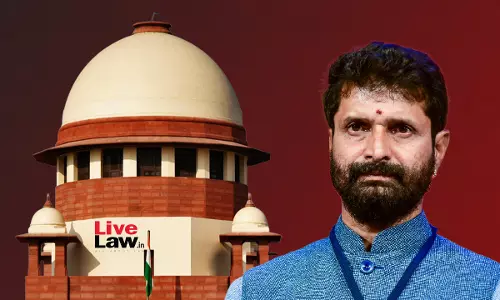 Supreme Court Stays Trial Against BJP MLC CT Ravi Over Comments Against Congress Member In Legislative Council
