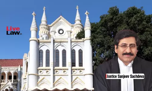 Justice Sanjeev Sachdeva Appointed As Madhya Pradesh High Courts Acting Chief Justice