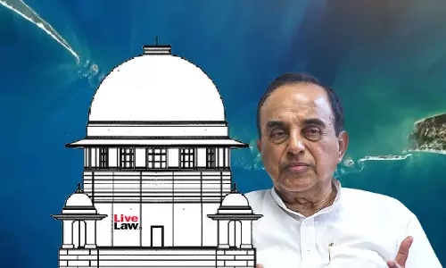 Supreme Court Issues Notice On Dr Subramanian Swamys Plea For Timely Decision By Centre On National Monument Status For Ram Setu