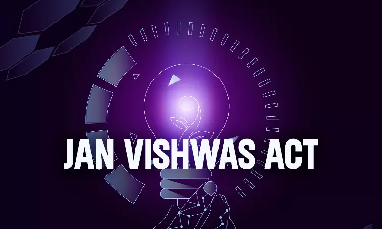 Jan Vishwas Act, 2023 & IP Law: A Shift From Punishment To Proportion Jan Vishwas Act, 2023 & IP Law: A Shift From Punishment To Proportion