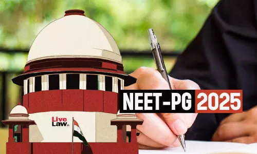NEET-PG | Concerned About Adverse Effect On Quality : Supreme Court To Examine NEET-PG 2025 Cut-Off Reduction NEET-PG | Concerned About Adverse Effect On Quality : Supreme Court To Examine NEET-PG 2025 Cut-Off Reduction