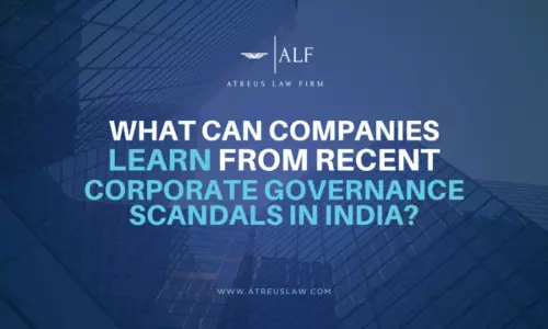 What Can Companies Learn From Recent Corporate Governance Scandals In India?