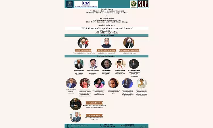 CII-SILF Conference On “Climate Emergency, Economic Challenges, And Judicial Trends In 2025 [5th June 2025]