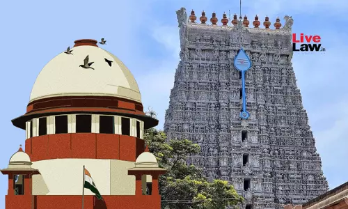 Supreme Court Refuses To Interfere With Panel Formed To Decide Schedule For Tiruchendur Temple Consecration