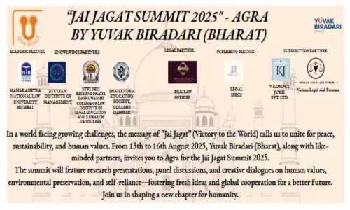Call For Papers: Jai Jagat Summit 2025 – Fostering Global Unity And Human Values
