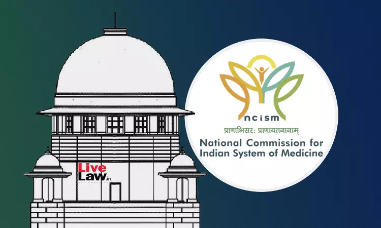 Is Ph.D Equal To Post Graduation? : Supreme Court Stays Delhi HC Judgment Quashing Appointment Of NCISM Chairperson Is Ph.D Equal To Post Graduation? : Supreme Court Stays Delhi HC Judgment Quashing Appointment Of NCISM Chairperson