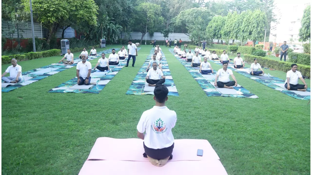 NGT Celebrates International Day Of Yoga 2025 With Participation By Justice Prakash Shrivastava, Chairperson, NGT, In The Presence Of Other Esteemed Members Of The Tribunal.