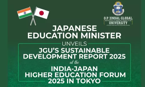 Japanese Education Minister Unveils JGUs Sustainable Development Report 2025 At India-Japan Higher Education Forum In Tokyo Japanese Education Minister Unveils JGUs Sustainable Development Report 2025 At India-Japan Higher Education Forum In Tokyo