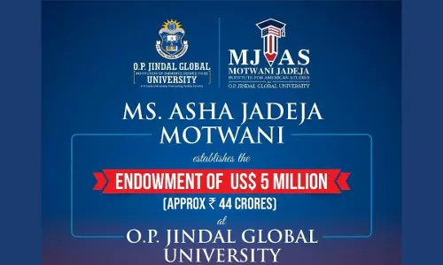 JGU Establishes Motwani Jadeja Institute For American Studies (MJIAS) With Historic US$5 Million Endowment JGU Establishes Motwani Jadeja Institute For American Studies (MJIAS) With Historic US$5 Million Endowment