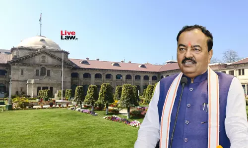 Fake Degree Row : Allahabad HC Dismisses Plea Seeking Criminal Case Against Dy CM Keshav Maurya